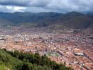 Panorama miasta z wzgrza Sacsayhuaman